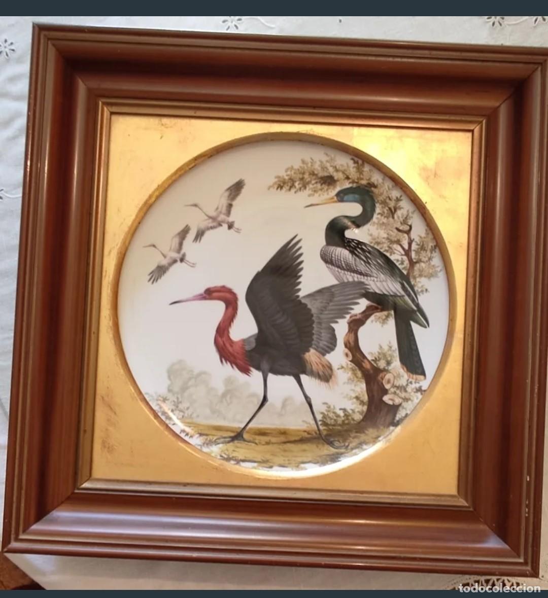Antig&uuml;edades: Plato de porcelana de Algora