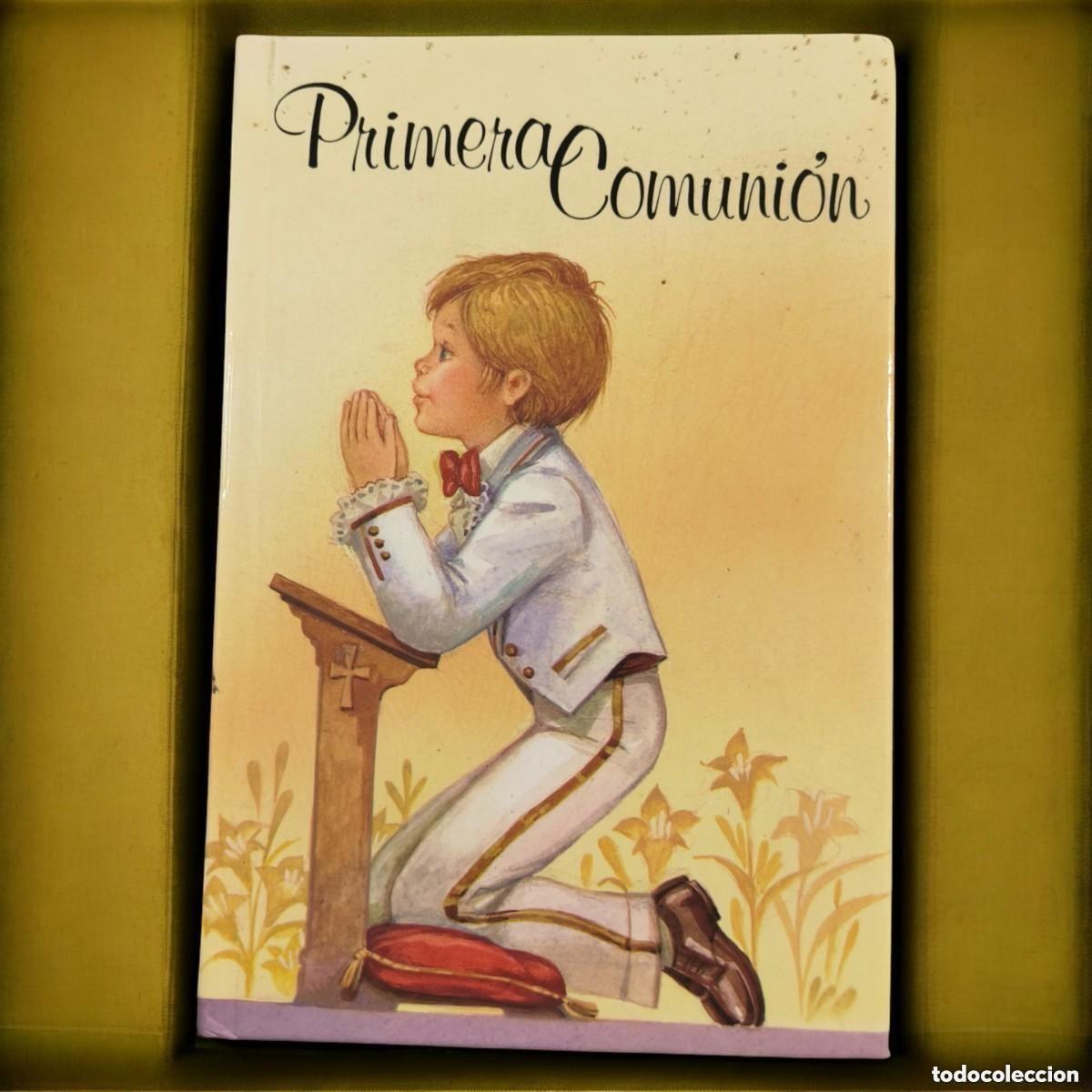 Antiquit&eacute;s: ✝️ ANTIGUO LIBRO DE FIRMAS DE PRIMERA COMUNI&Oacute;N &middot; A&ntilde;os 80 &middot; En Blanco &middot; Sin Firmar