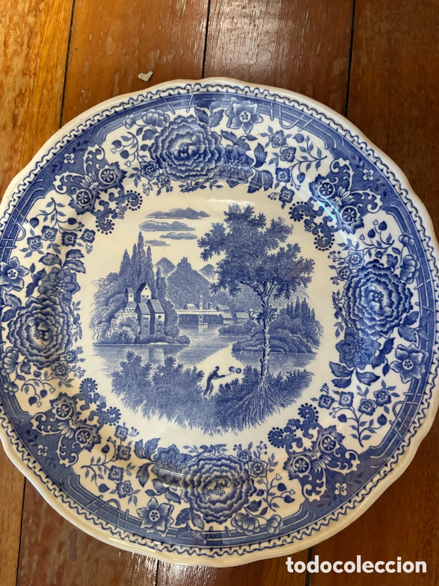 Antig&uuml;edades: Plato burgeland villeroy boch
