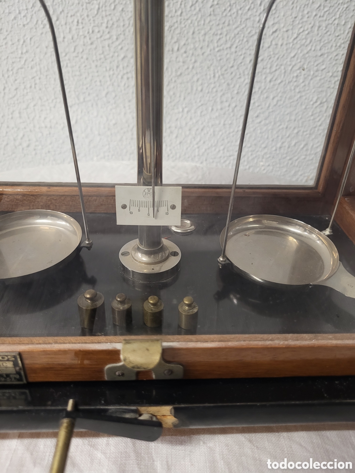 Antig&uuml;edades: BALANZA ANTIGUA DE PRECISI&Oacute;N - Foto 2