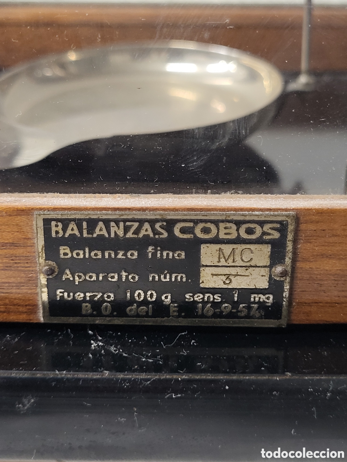 Antig&uuml;edades: BALANZA ANTIGUA DE PRECISI&Oacute;N - Foto 3