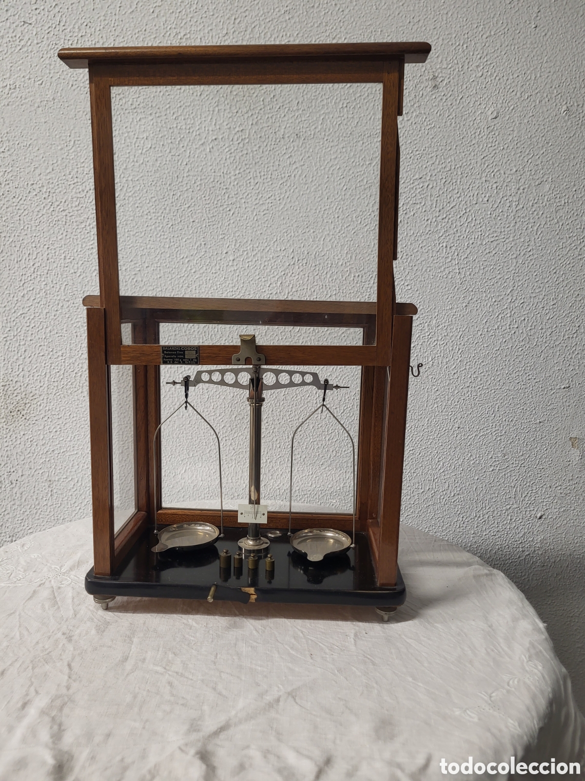 Antig&uuml;edades: BALANZA ANTIGUA DE PRECISI&Oacute;N - Foto 11