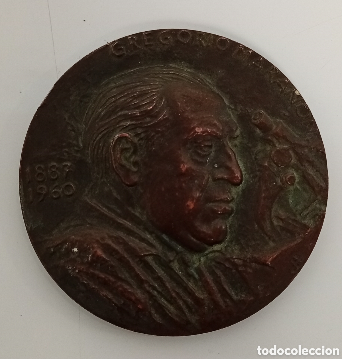 Antig&uuml;edades: .MEDALLA: HOMENAJE A GREGORIO MARA&Ntilde;ON (1887-1960)