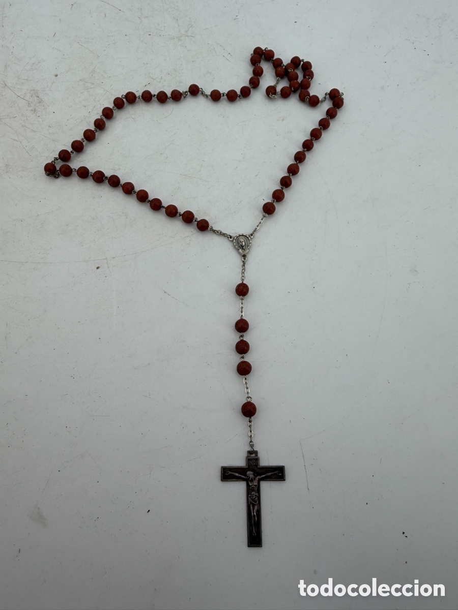 Antig&uuml;edades: Antiguo Rosario de Madera - Foto 2