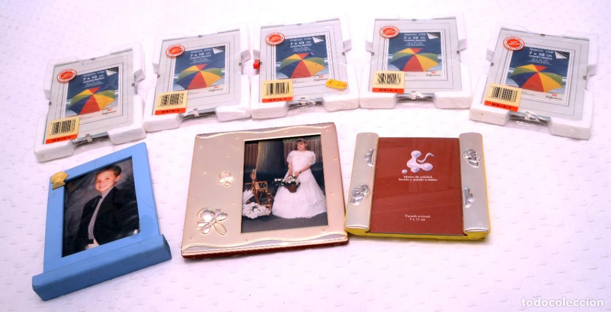 Antig&uuml;edades: LOTE DE 8 MARCOS PARA FOTOS, SIN USO