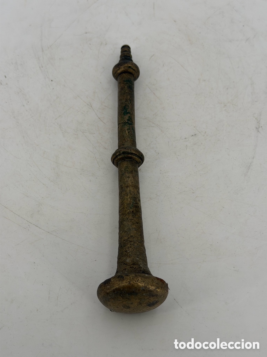 Antig&uuml;edades: Mazo de bronce de Almirez o Mortero - Foto 5