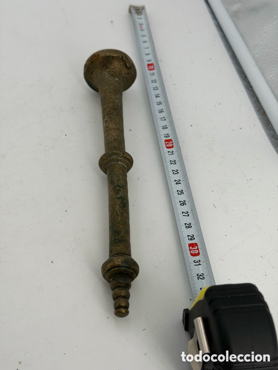 Antig&uuml;edades: Mazo de bronce de Almirez o Mortero - Foto 6