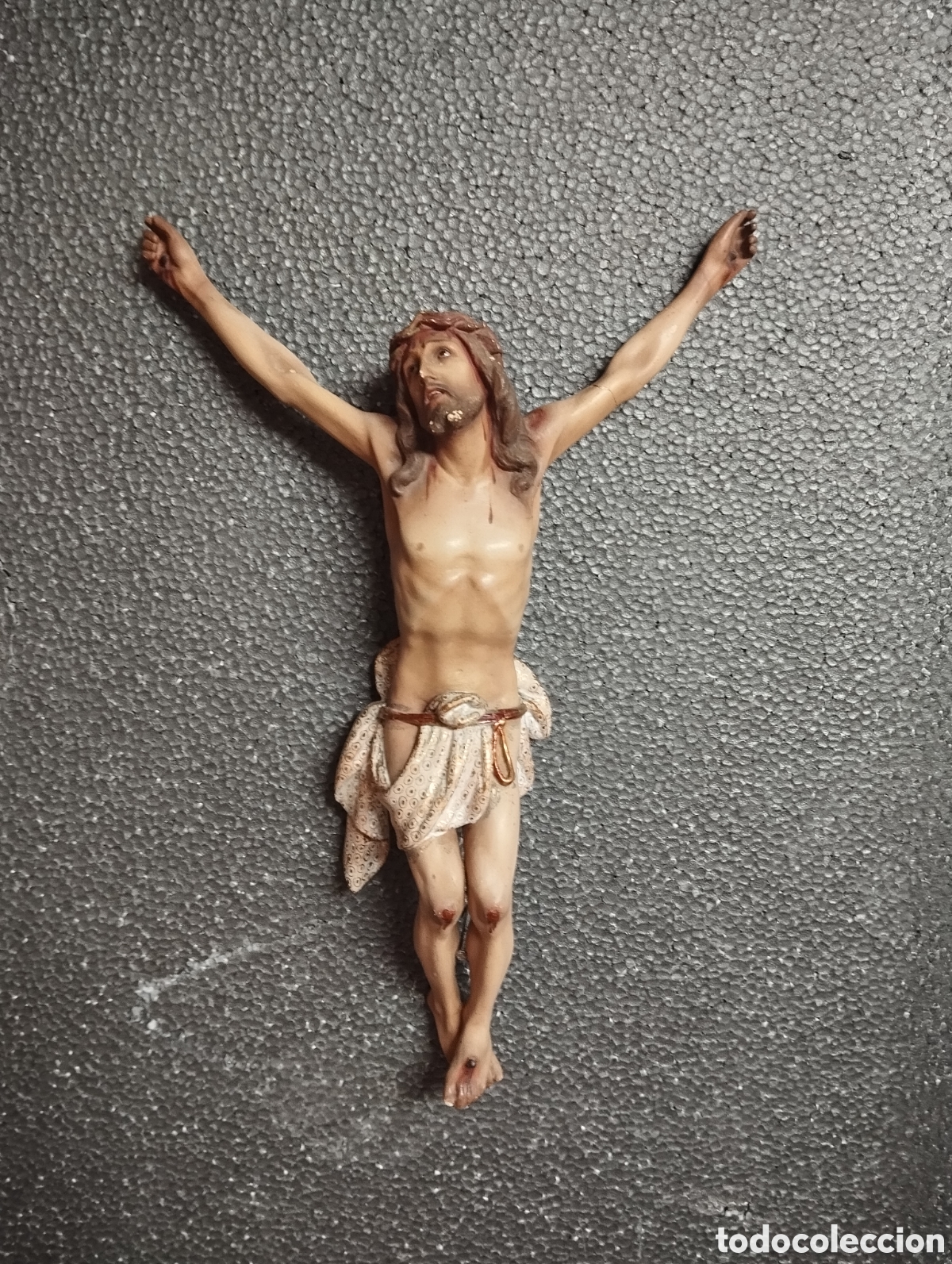 Antig&uuml;edades: TALLA DE MADERA , JESUS - Foto 15