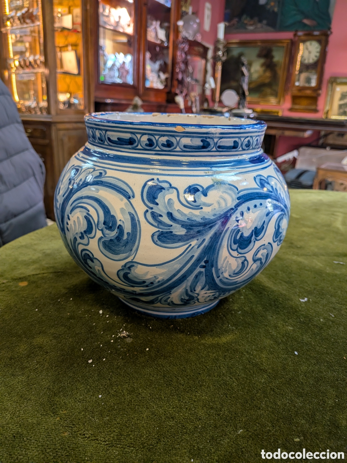 Antig&uuml;edades: Ceramica de talavera de la reina. Montemayor. REF-8988