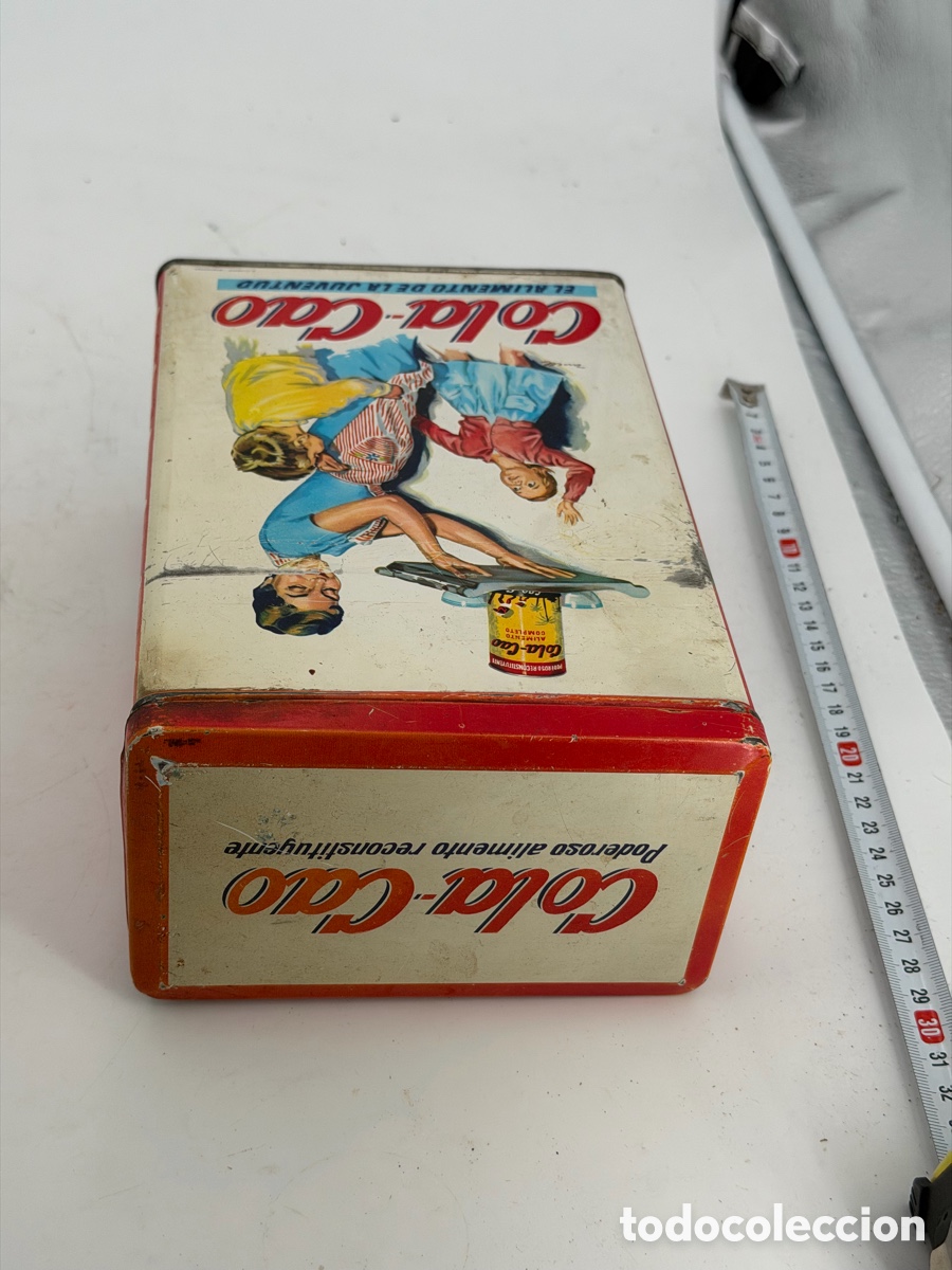 Antig&uuml;edades: Antigua Caja de Cola Cao - Foto 7