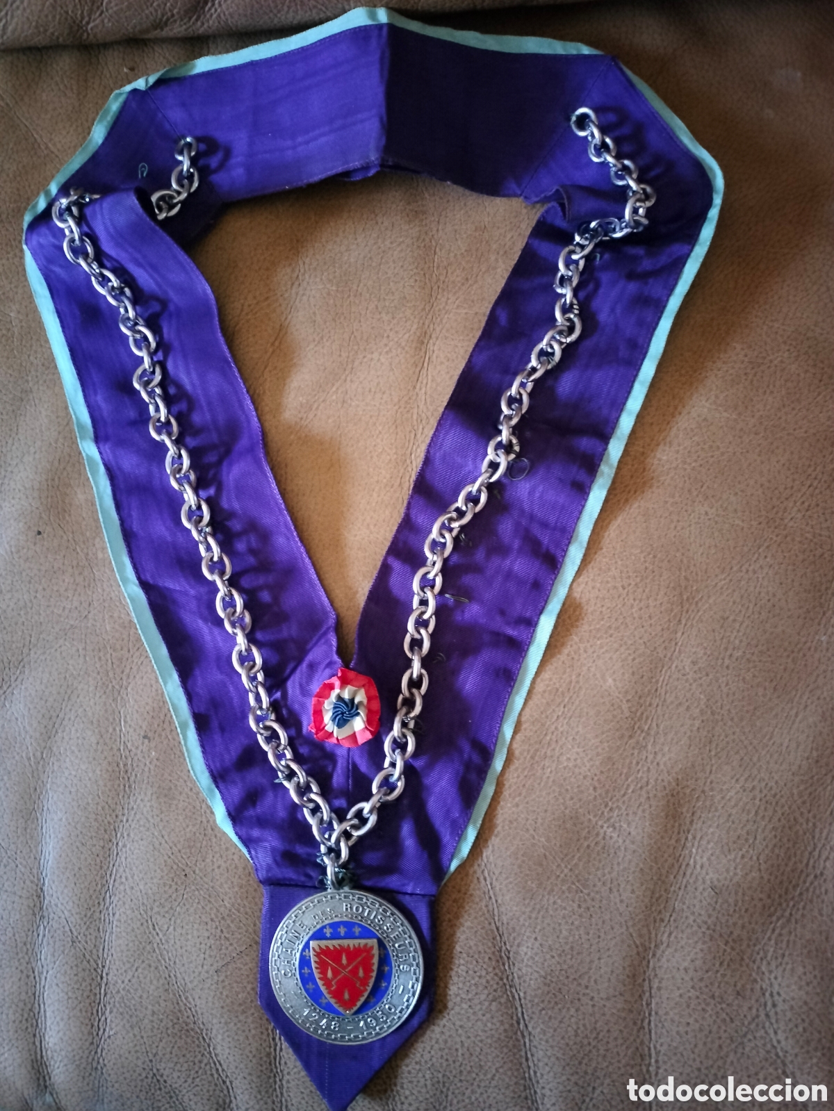 Antig&uuml;edades: Collar de Cofrad&iacute;a Culinaria. - Foto 1