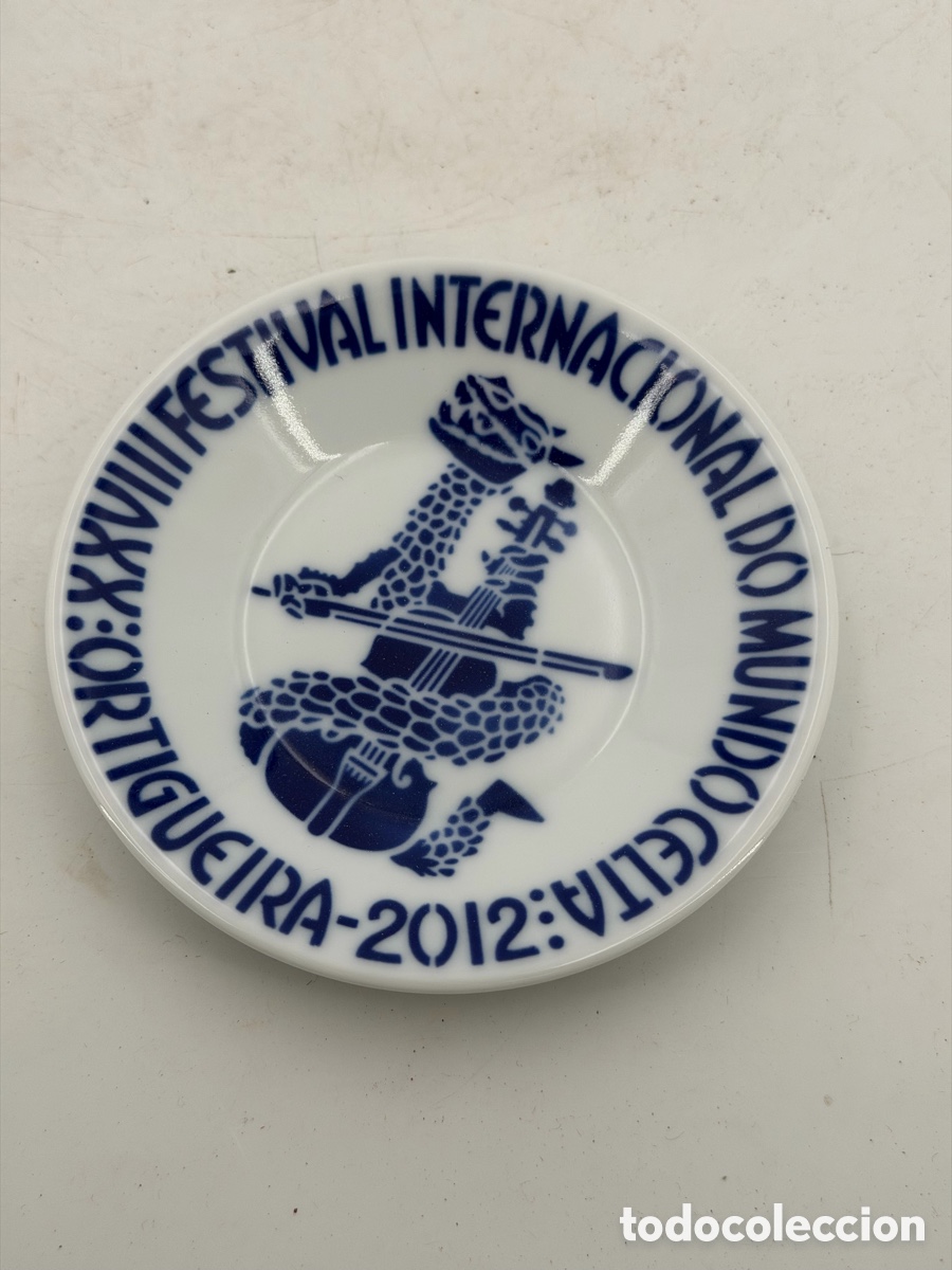 Antig&uuml;edades: Plato de Cer&aacute;mica Sargadelos - Foto 3