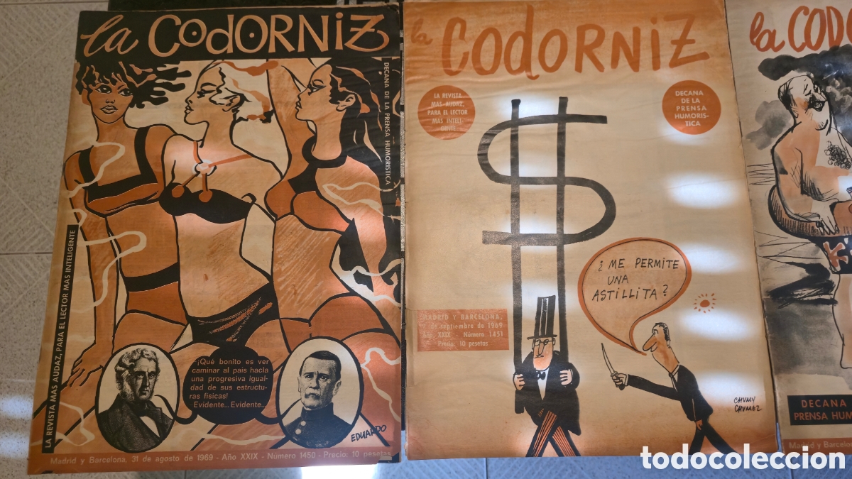 Antig&uuml;edades: Revistas codorniz antiguas - Foto 14