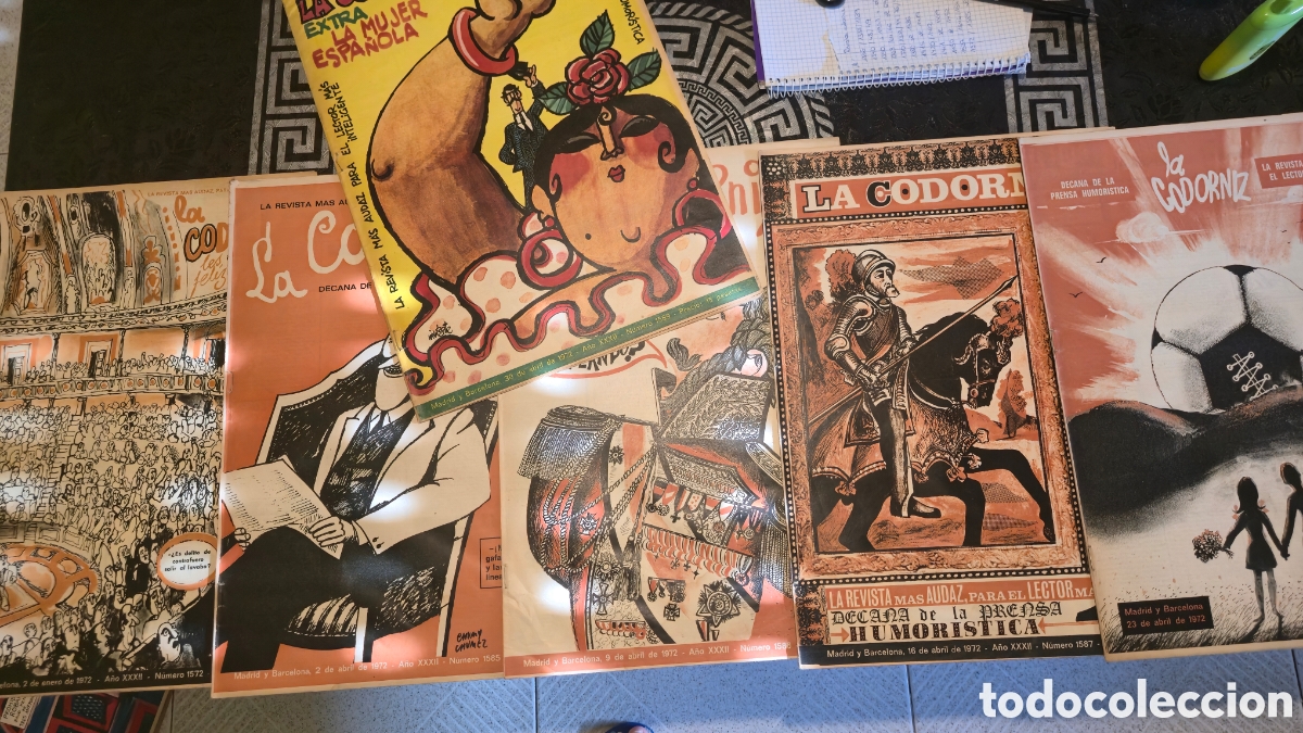 Antig&uuml;edades: Revistas codorniz antiguas - Foto 15
