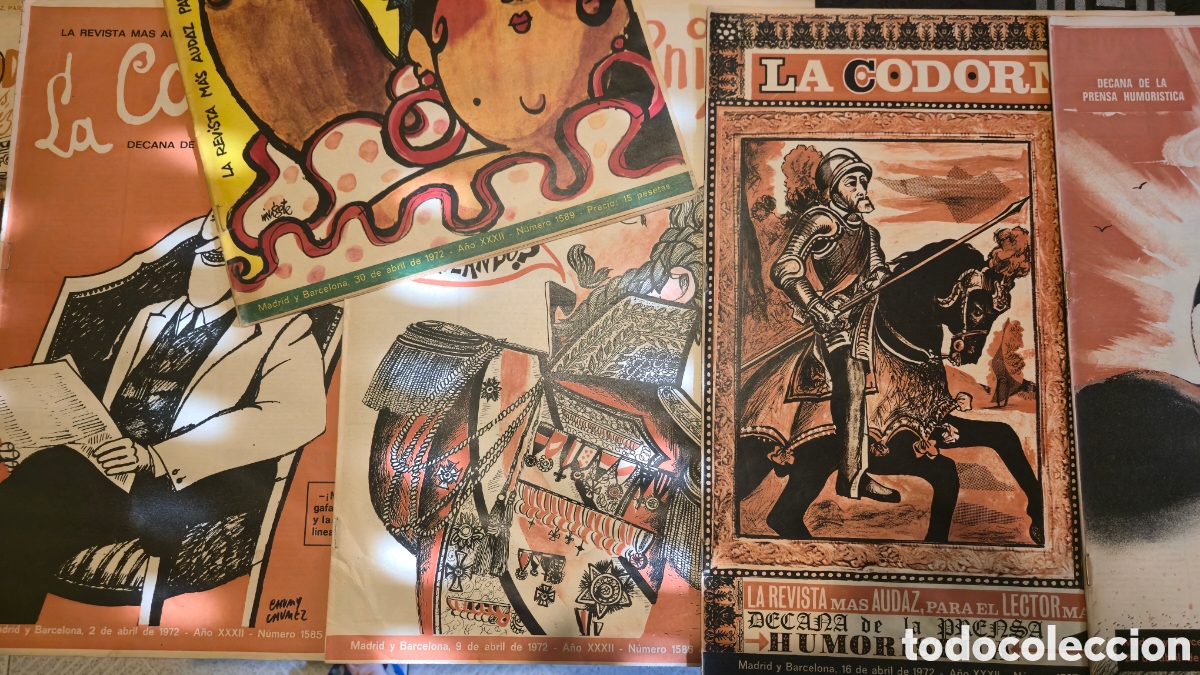 Antig&uuml;edades: Revistas codorniz antiguas - Foto 16