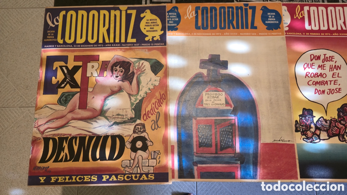 Antig&uuml;edades: Revistas codorniz antiguas - Foto 18