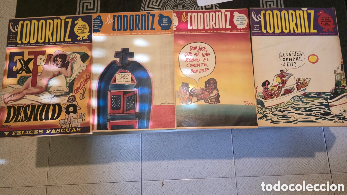 Antig&uuml;edades: Revistas codorniz antiguas - Foto 19