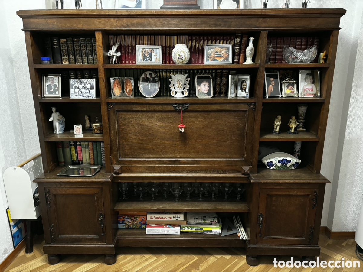 Antig&uuml;edades: Biblioteca Castellana Madera Maciza