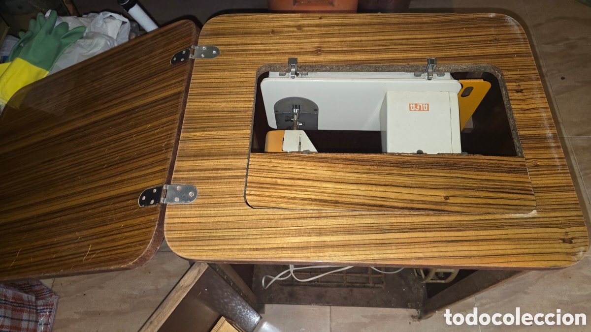 Antig&uuml;edades: Maquina de coser alfa superautomatica con mesa - Foto 4