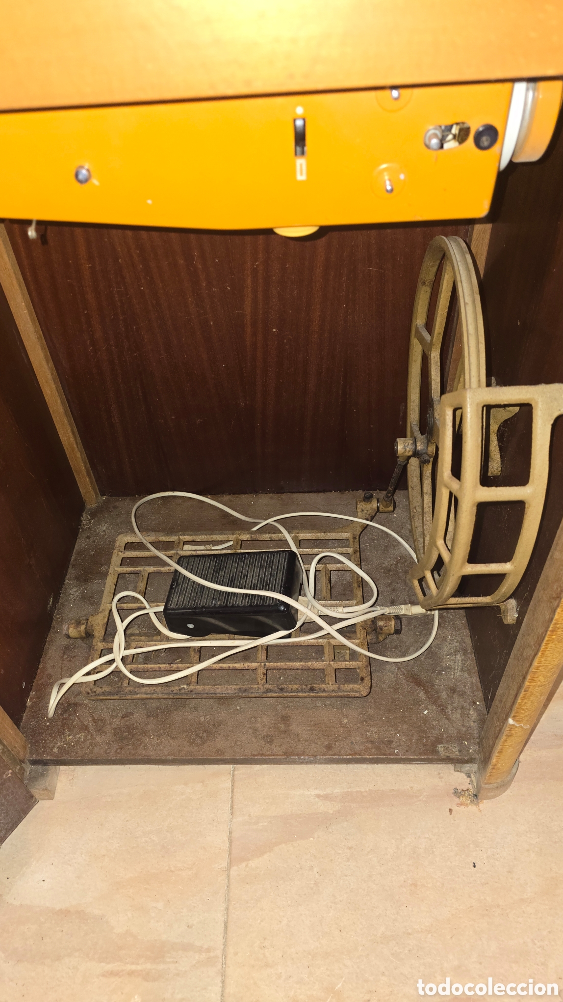 Antig&uuml;edades: Maquina de coser alfa superautomatica con mesa - Foto 5
