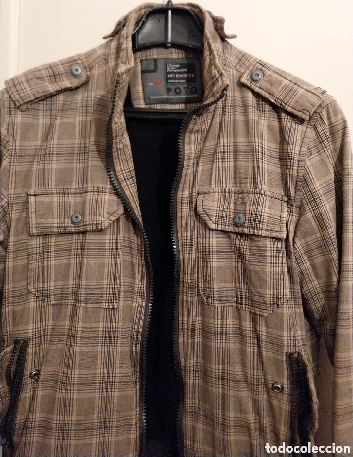 Antig&uuml;edades: Cazadora No Excess Potowear Talla M 100% Algod&oacute;n (Cremallera AVE / MBC)