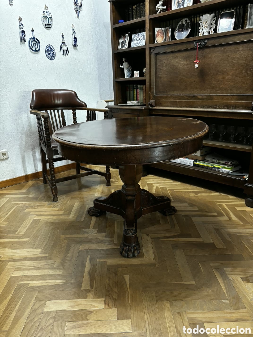 Antig&uuml;edades: Mesa redonda Biedermeier