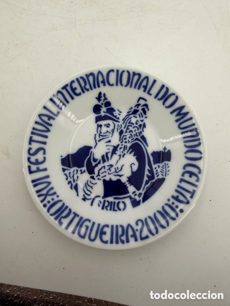 Antig&uuml;edades: Plato Cer&aacute;mica Sargadelos - Foto 3