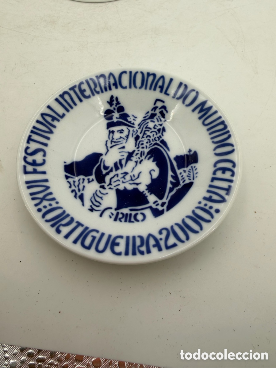 Antig&uuml;edades: Plato Cer&aacute;mica Sargadelos - Foto 4