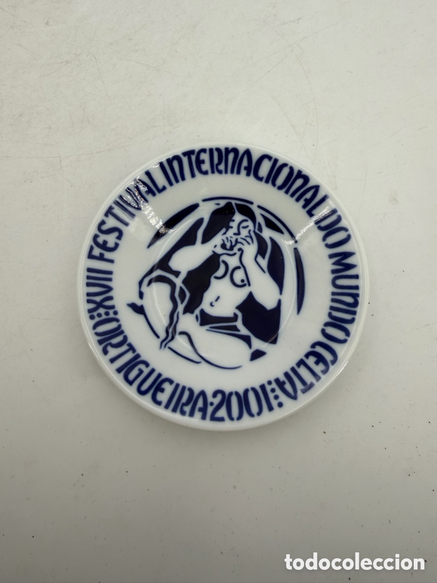 Antig&uuml;edades: Plato Cer&aacute;mica Sargadelos - Foto 3