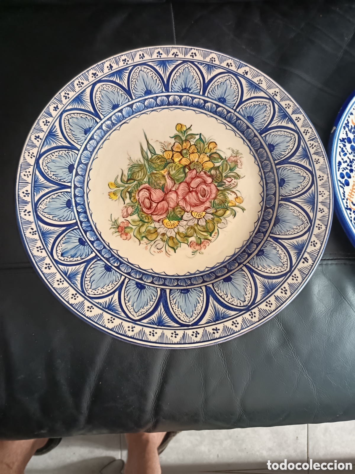 Antig&uuml;edades: Plato ceramica sajironda