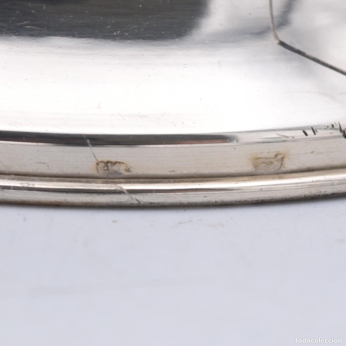Antig&uuml;edades: Jarr&oacute;n de cristal y plata - Foto 5