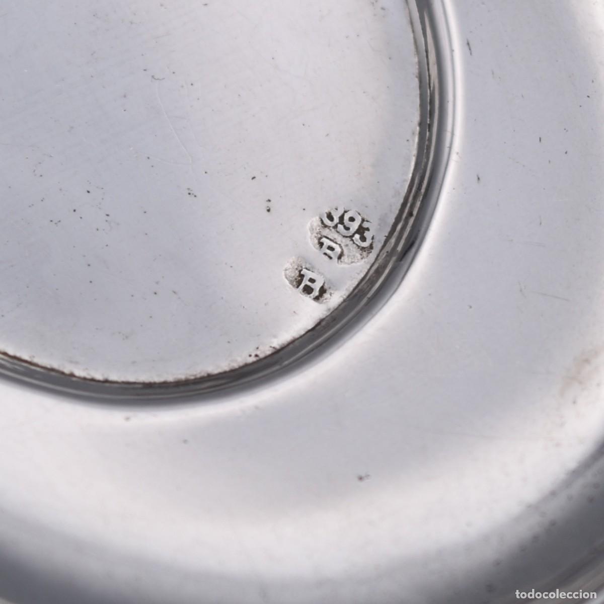 Antig&uuml;edades: Saleros de mesa de plata y cristal - Foto 5