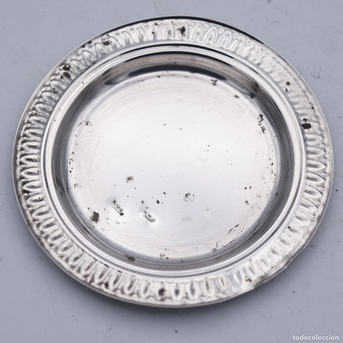 Antig&uuml;edades: Saleros de mesa de plata y cristal - Foto 11
