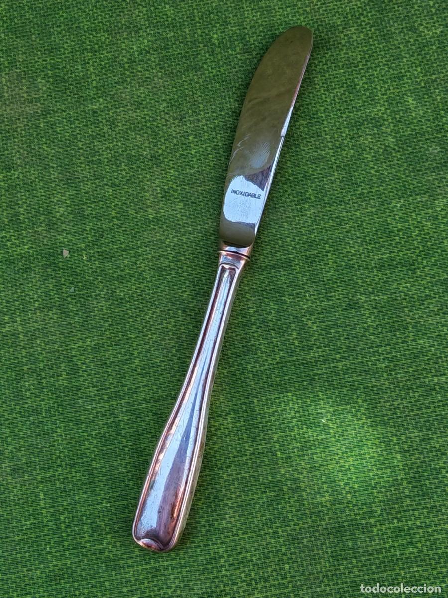 Antiquit&auml;ten: Cuchillo con mango de plata y hoja de acero inoxidable, Espania