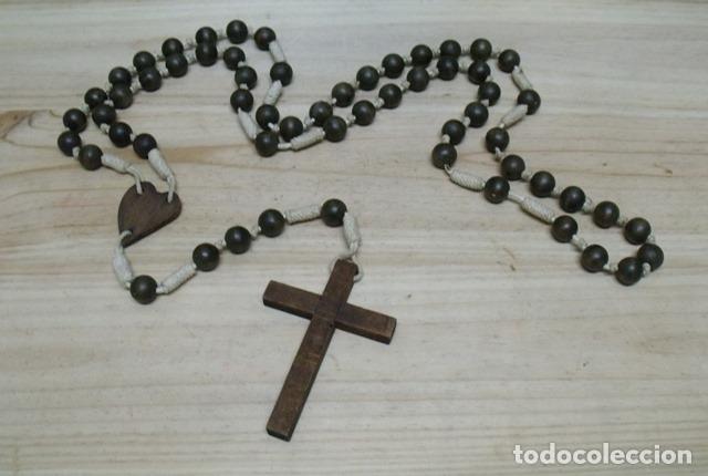 Antig&uuml;edades: Rosario Madera 130 cm - Foto 3