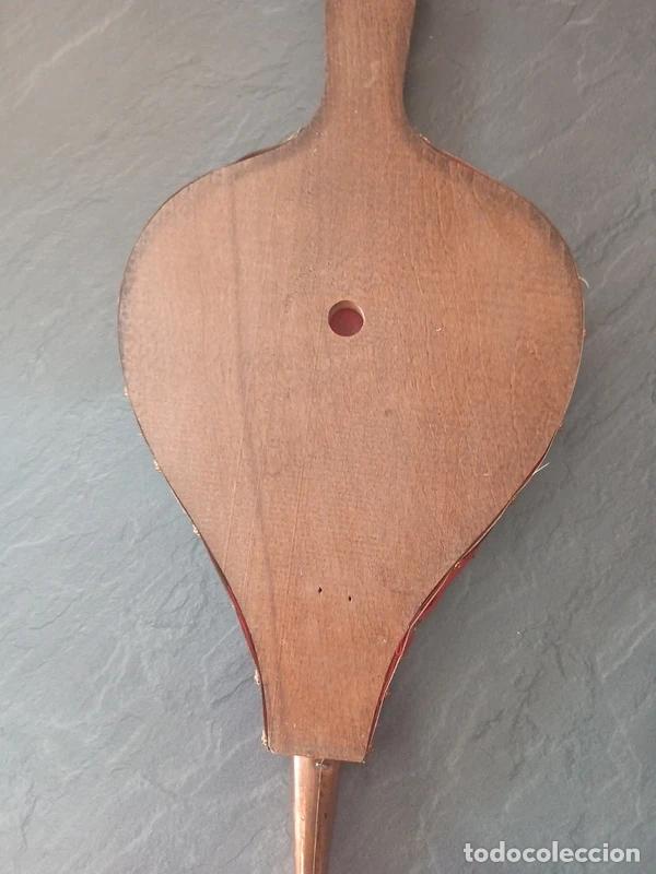 Antig&uuml;edades: fuelle de cuero para chimenea - Foto 2