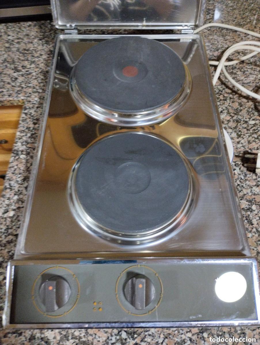 Antiguidades: cocina Fagor con dos hornillos de luz-como nueva