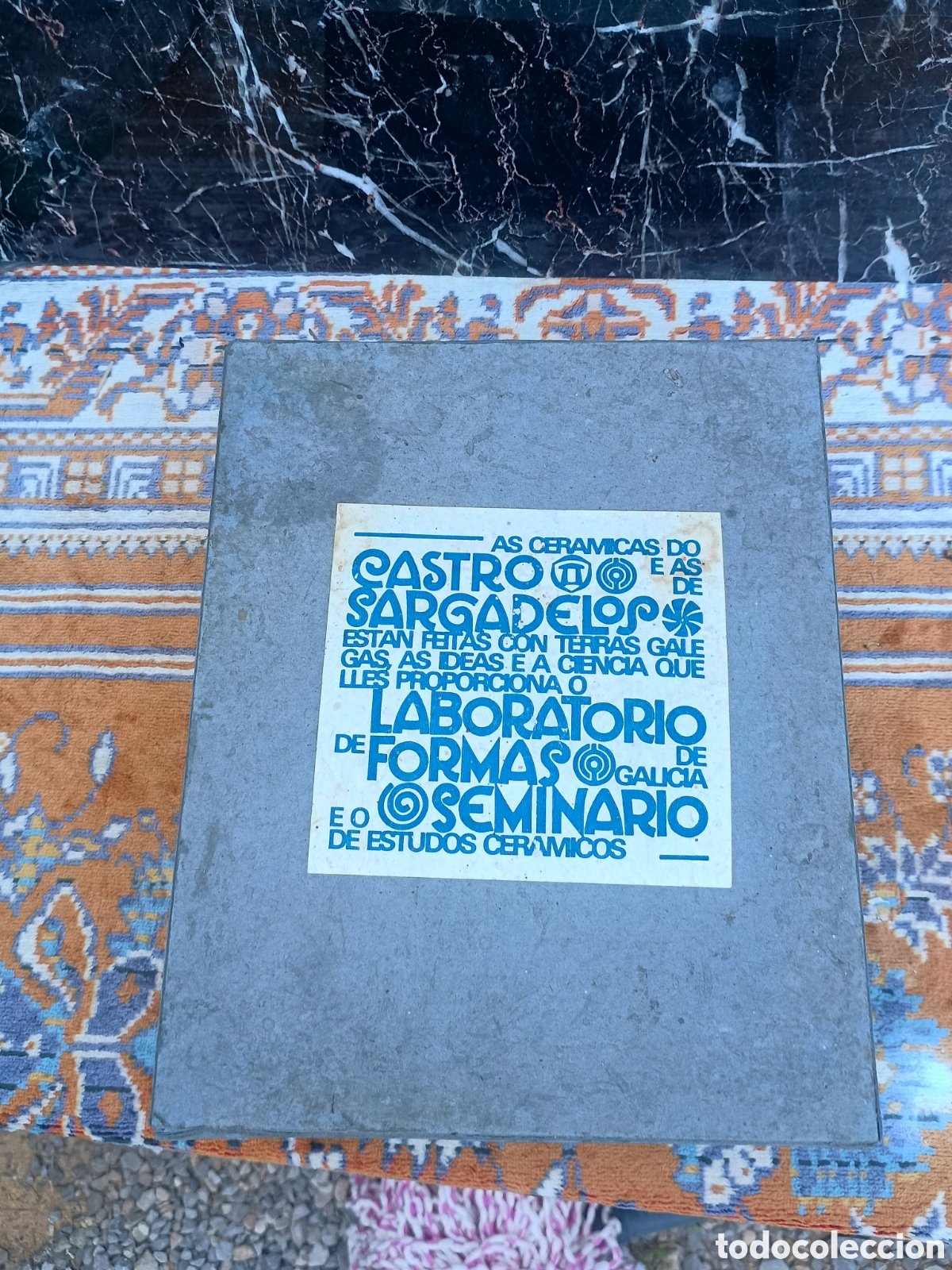 Antig&uuml;edades: Sargadelos tazas y platos