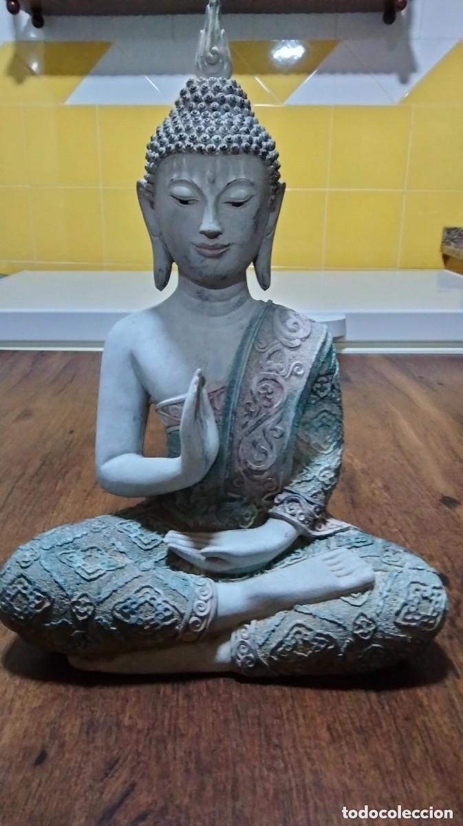 Antig&uuml;edades: FIGURA DE BUDA CON BONITOS ACABADOS