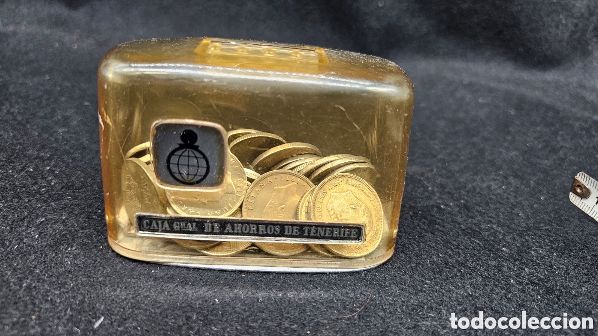 Antig&uuml;edades: Hucha de la Caja General de Ahorros de Tenerife