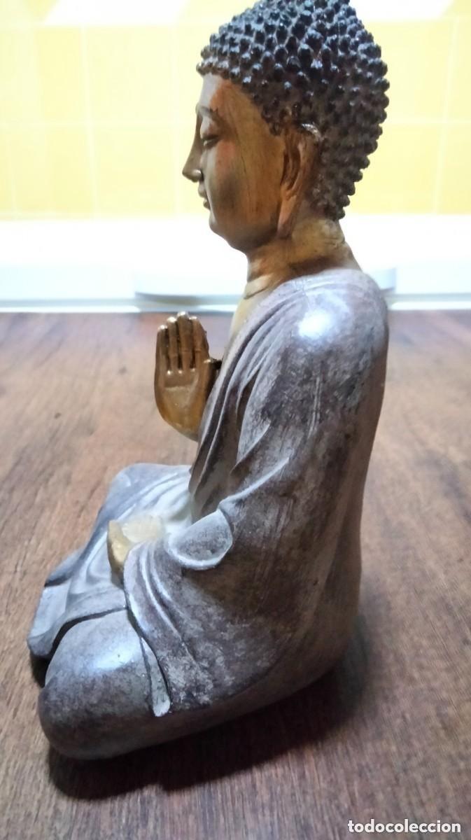 Antiques: FIGURA DE BUDA DE RESINA DE ALTA DENCIDAD