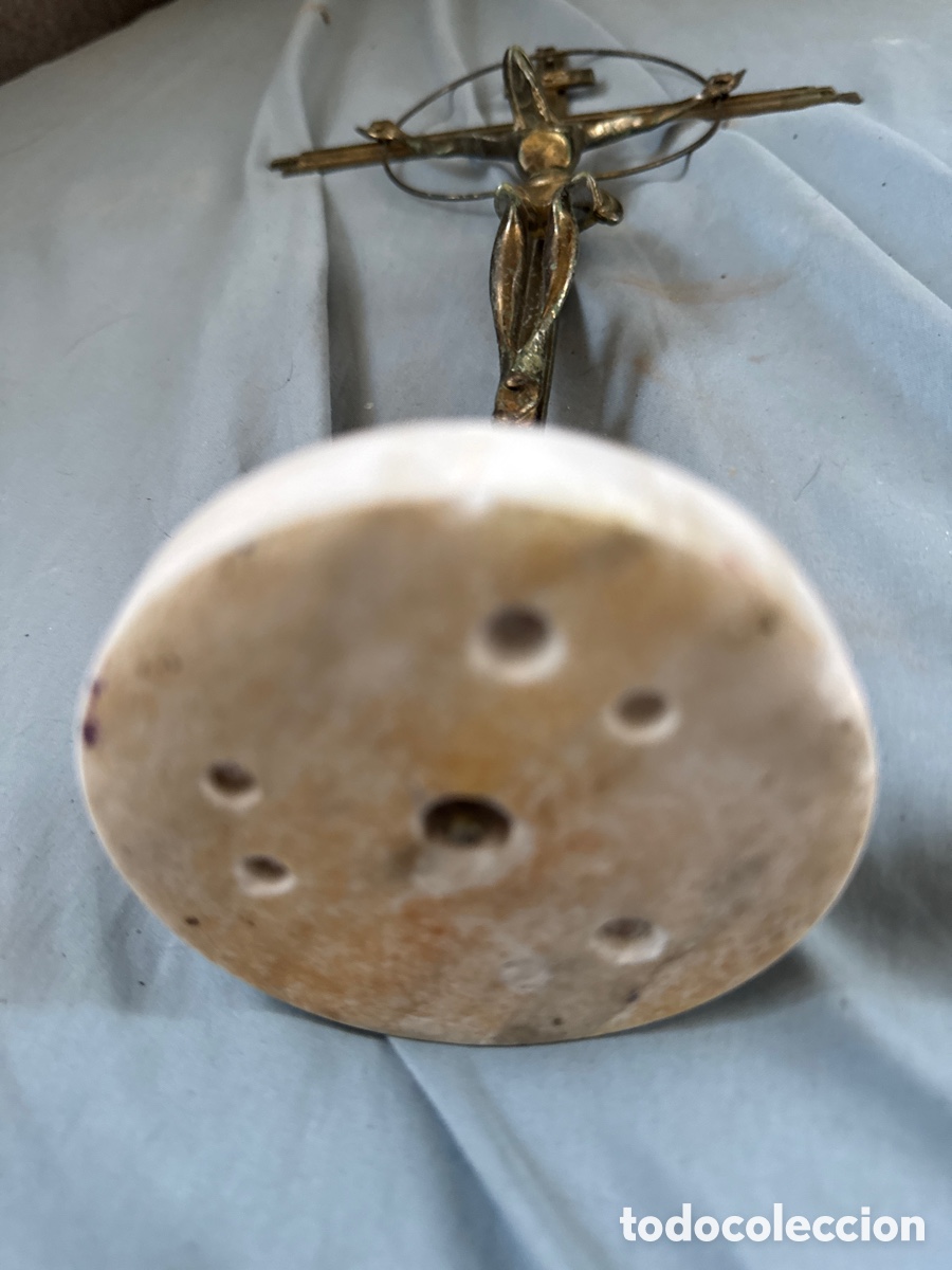 Antig&uuml;edades: Cristo en bronce y granito antigo - Foto 4