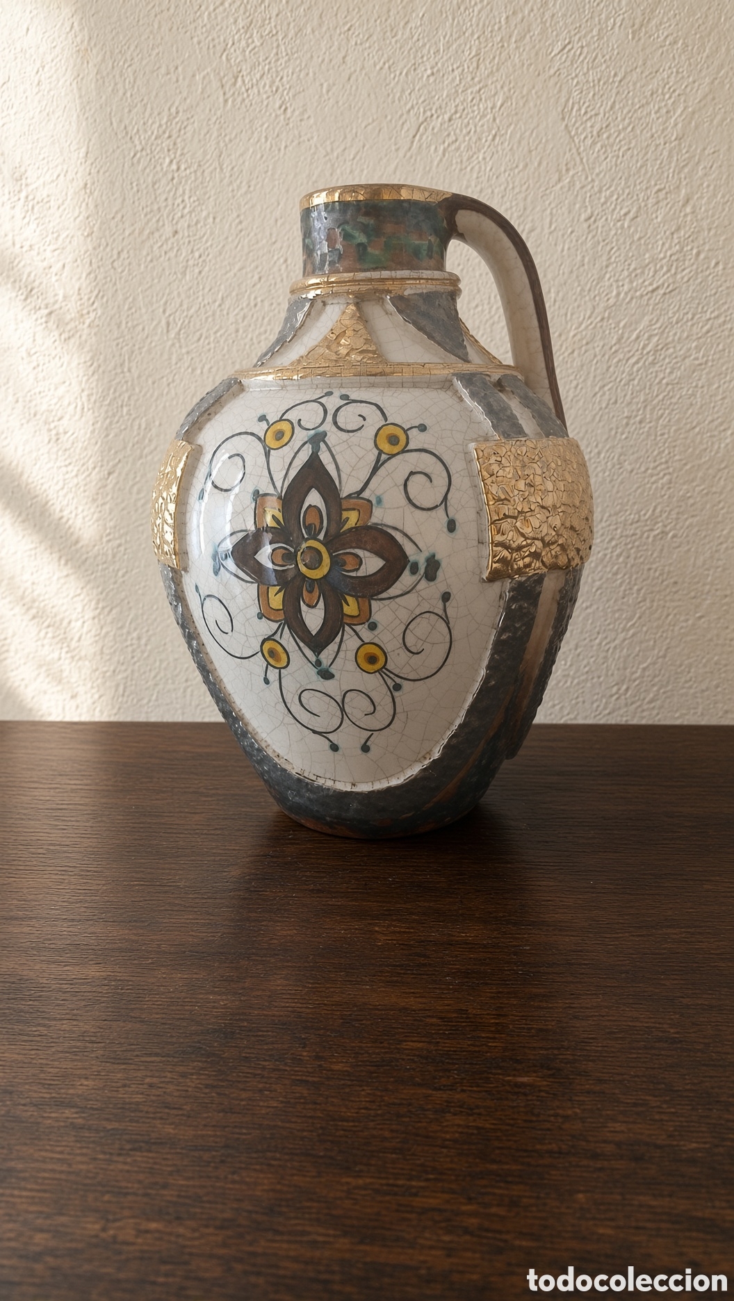 Antig&uuml;edades: Jarr&oacute;n chino antiguo decorado Precioso jarr&oacute;n de estilo chino antiguo