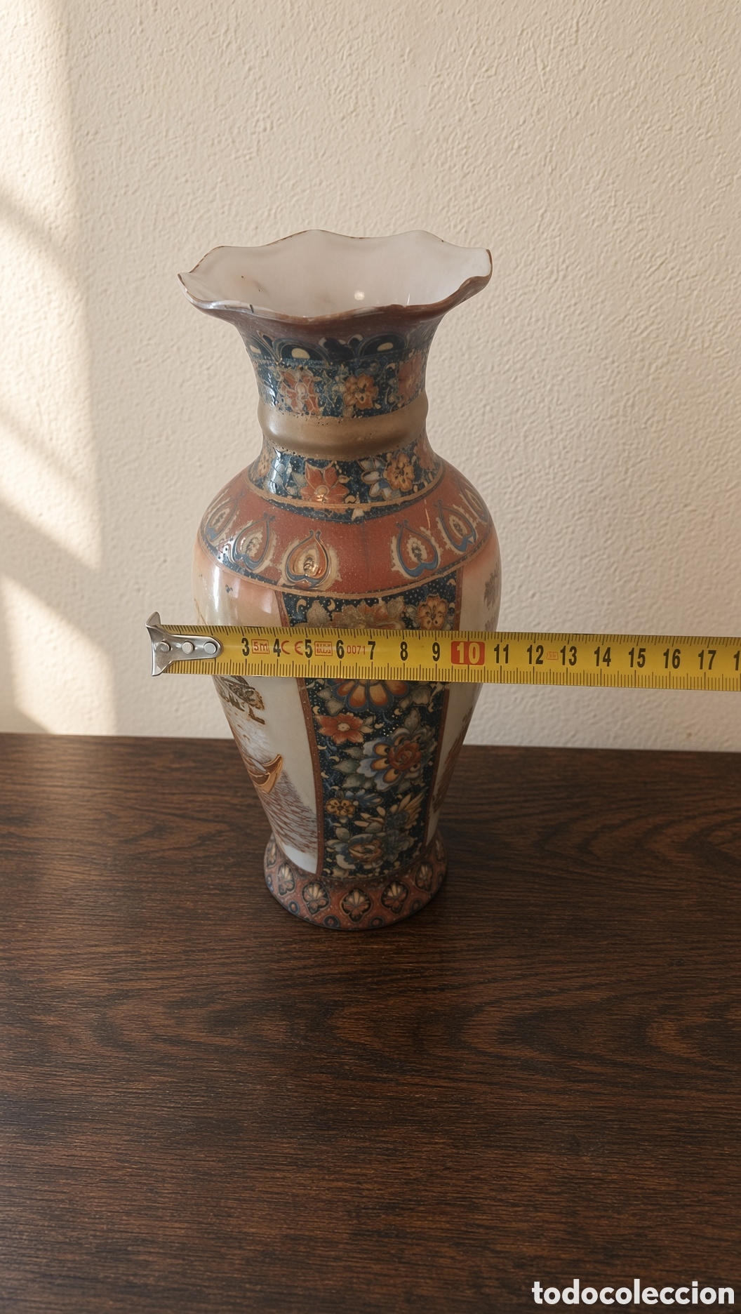 Antig&uuml;edades: Jarr&oacute;n chino antiguo decorado Precioso jarr&oacute;n de estilo chino antiguo
