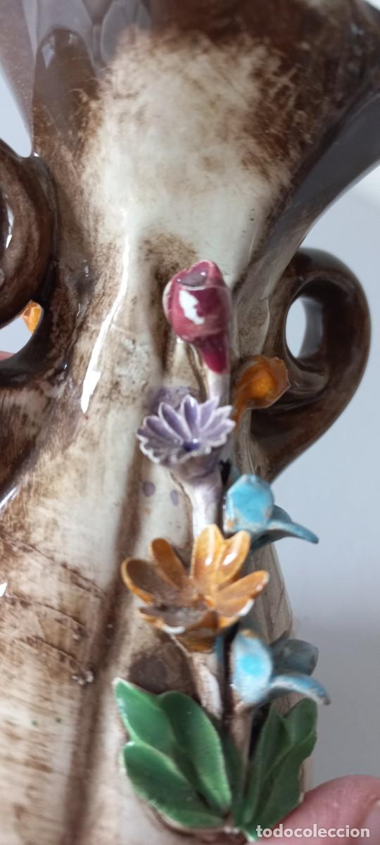 Antig&uuml;edades: DOS JARRONES FLOREROS CAPODIMONTE - Foto 12