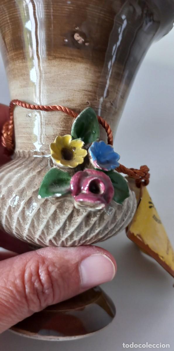 Antig&uuml;edades: DOS JARRONES FLOREROS CAPODIMONTE - Foto 14