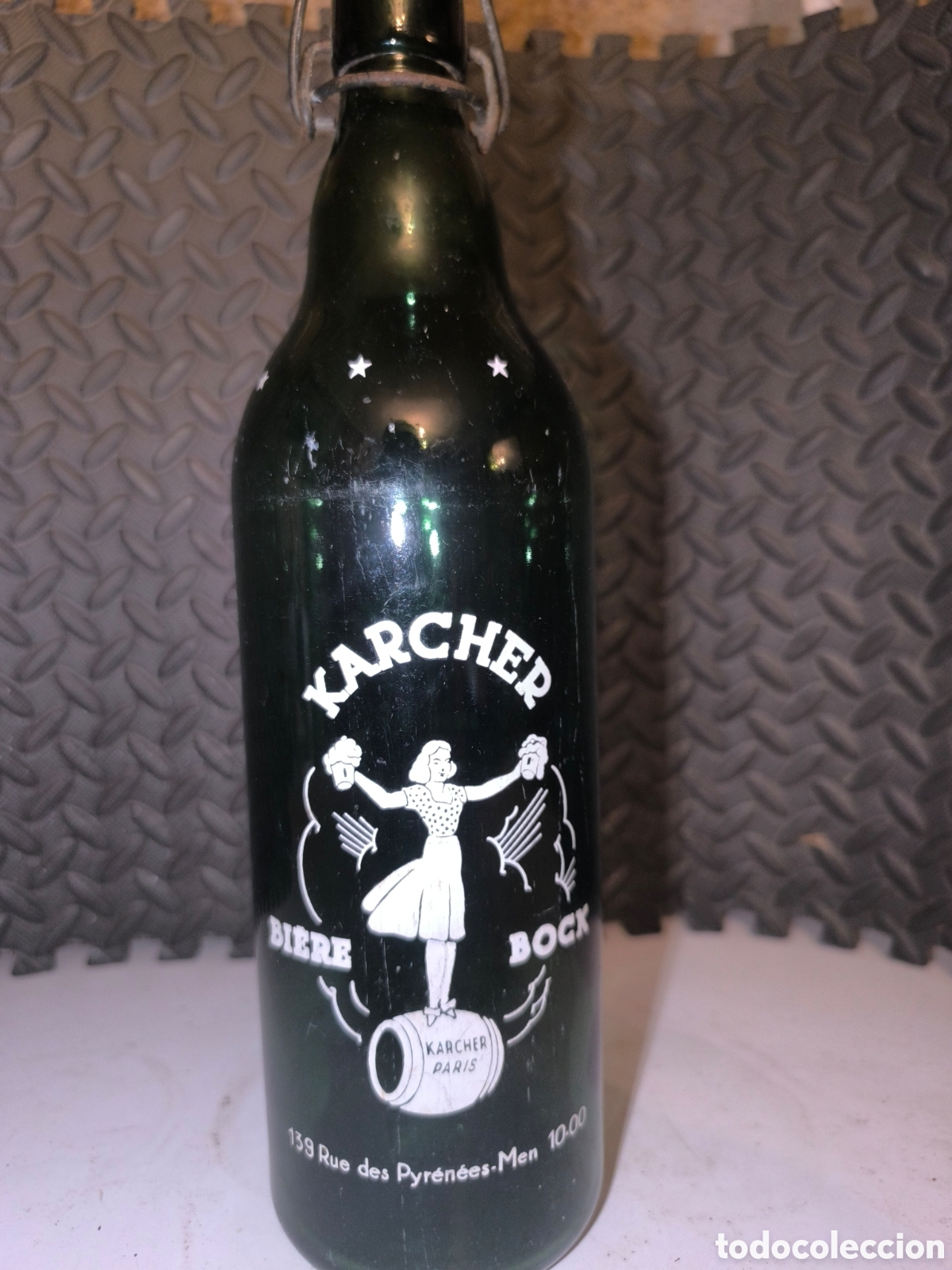 Antig&uuml;edades: Botella antigua de cerveza