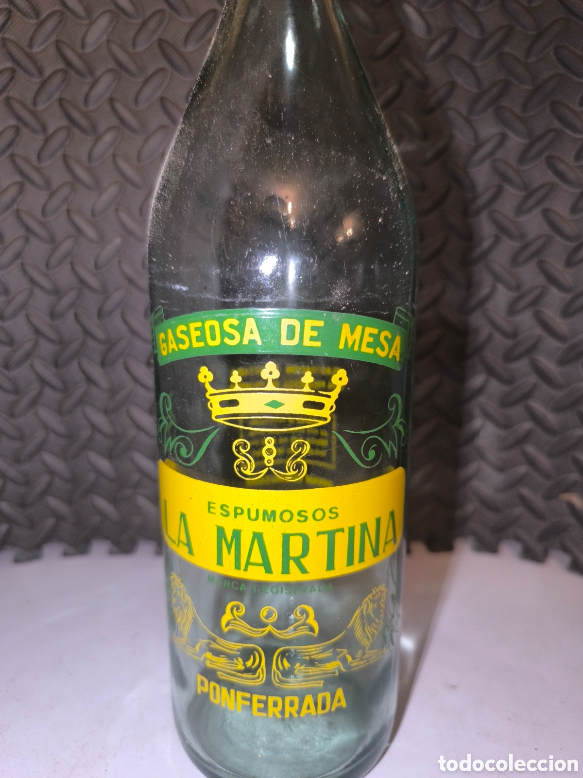 Antig&uuml;edades: Botella antigua de gaseosa