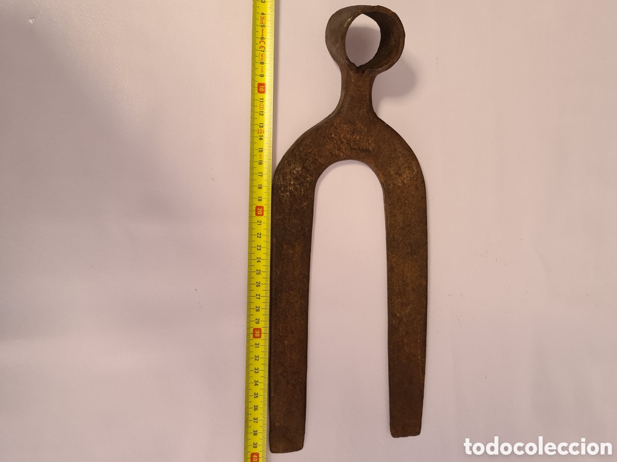 Antig&uuml;edades: Azada en forma de horquilla - Foto 8