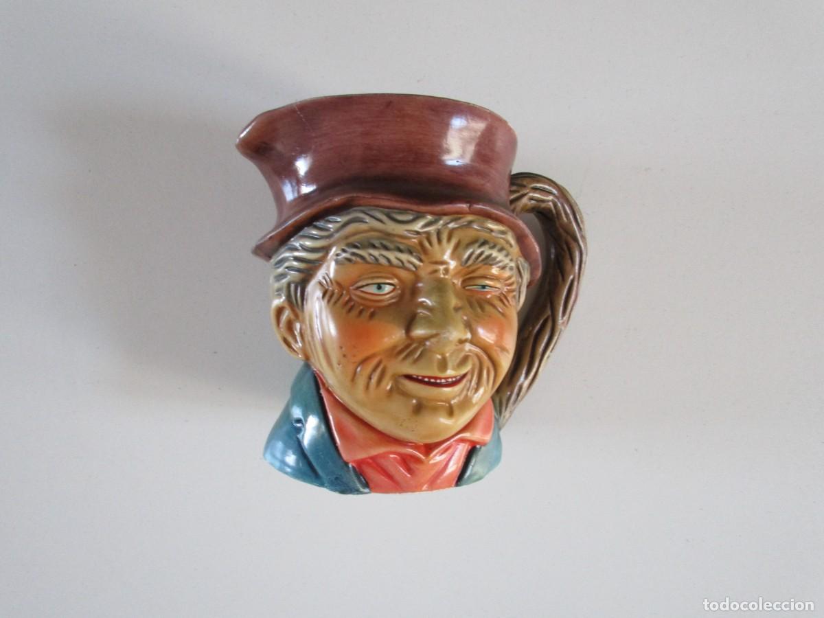 Antiquit&eacute;s: TOBY JUG DE CER&Aacute;MICA ARTESANAL - JARRA 13 CM